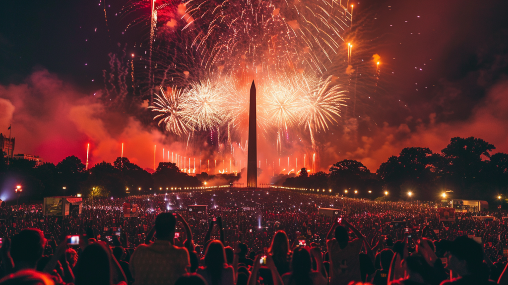 The iconic Fourth of July celebrations at the National Mall, featuring dazzling fireworks and the lit-up Washington Monument, exemplify why this is the best time to visit Washington, DC.